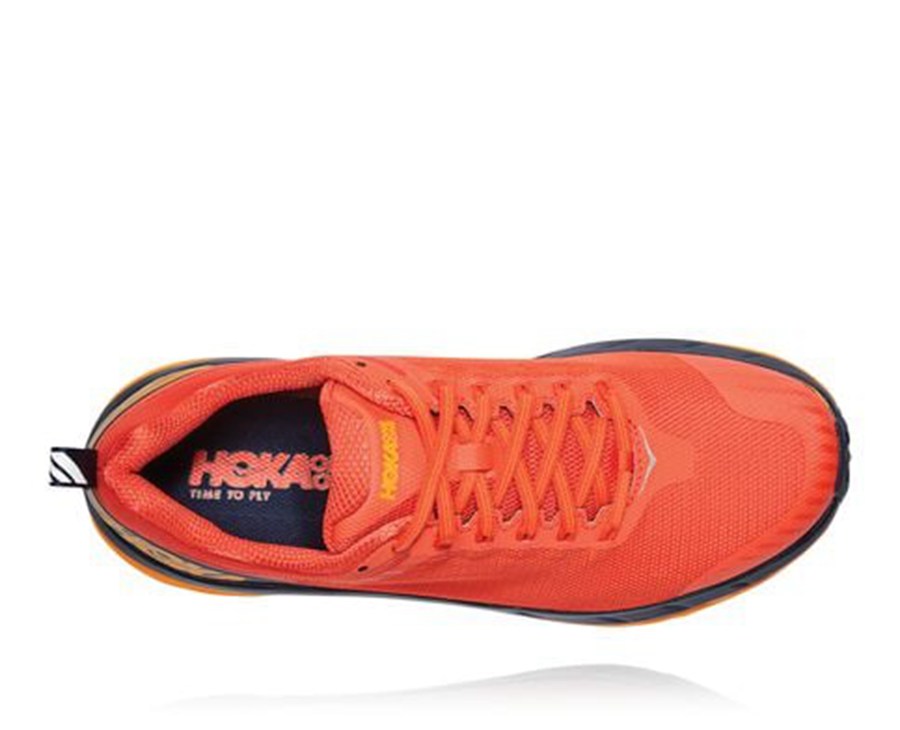 Hoka One One Trainers Mens Red - Challenger ATR 5 - 75941RSMX